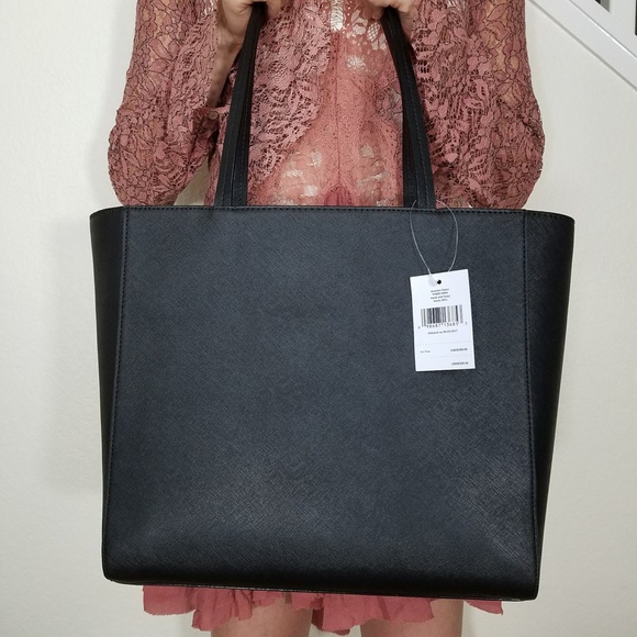 NWT KATE SPADE LARGE TOTE WARM AND FUZZY MONSTER - Picture 3 of 6